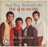 7inch Record 4 SEASONS - And That Reminds Me (My Heart Remin CREWE333X Crewe 1969 Canada Rock Used