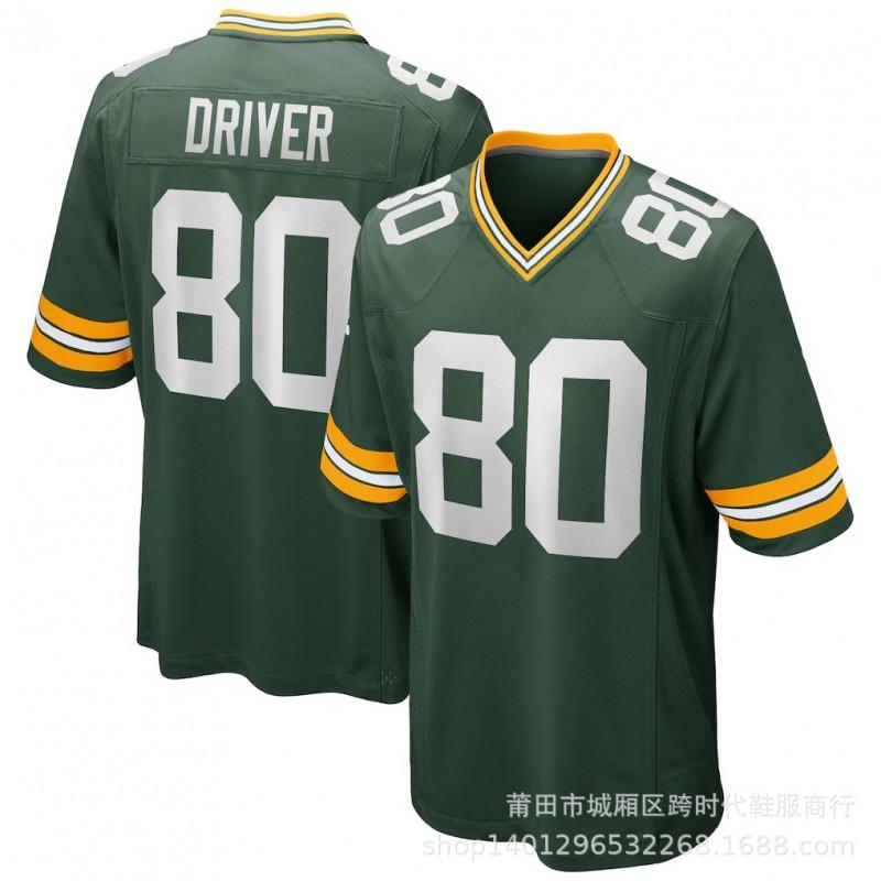NFL Green Bay Packers Football Jersey 12 Rodgers 23 10 Love 33 1 8 Team Sports Fan Gear