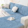 Textured Stretch Sofa Seat Cushion Cover Slipcover Elastic Couch Armchair Non -Slip Universal Thick Chenille Protector For Cats