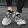 2024 новая мужская повседневная дышащая спортивная обувь на плоской подошве, удобная, нескользящая, сетчатая поверхность, для ходьбы, вулканизированная мужская обувь