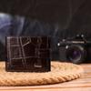 Надежный мужской кошелек из натуральной фактурной кожи CANPELLINI Purse 21516 Коричневый