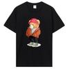 Street Fashion Teddy Bear's Clothing Unisex Summer Brand Tees Short Sleeve Tops Retro Unisex T-Shirt Cotton Tshirt Harajuku Streetwear