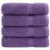 VidaXL Premium Bath Towels 4 Pcs, Shower Towels, Bath Sheets, Guest Towels for Toilet, 137360