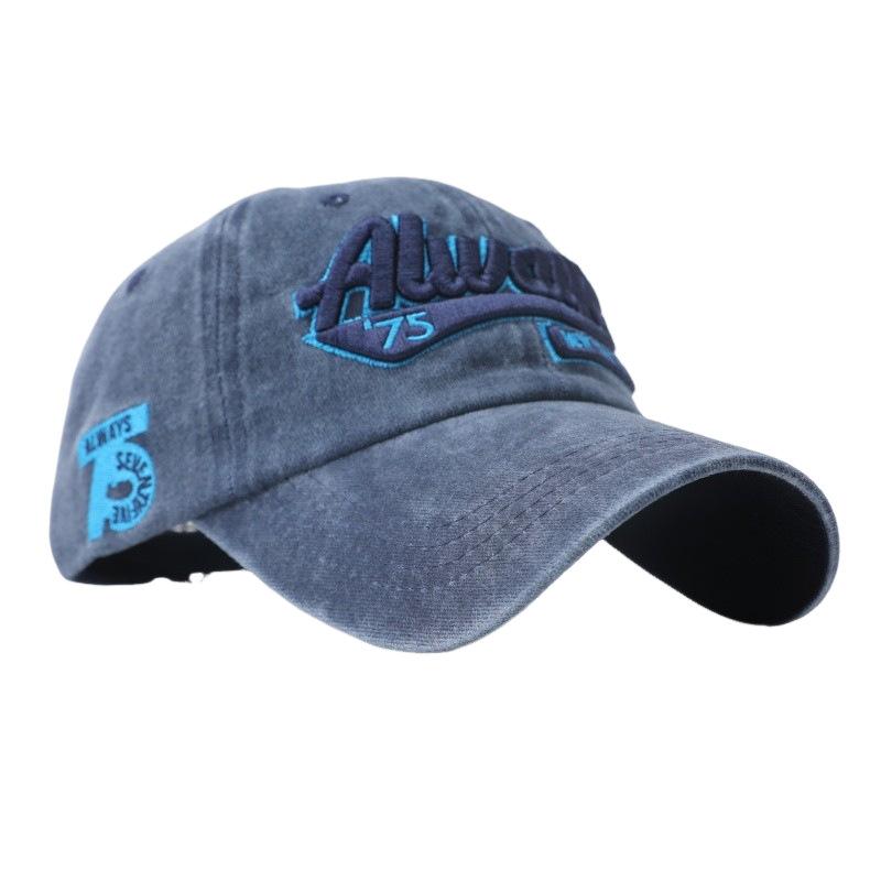 Adjustable baseball cap alphabet cap men's and women's sports cotton visor hat temu explosion