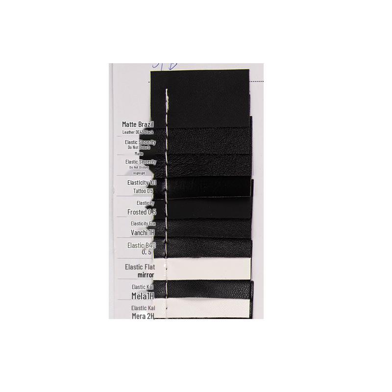 Эластичная юбка из новой кожи наппа - ПУ, не требующий стирки