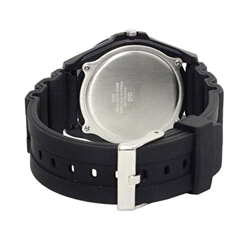 Cue & Cue VR44-001 Мужские черные спортивные часы, водонепроницаемость 10 АТМ