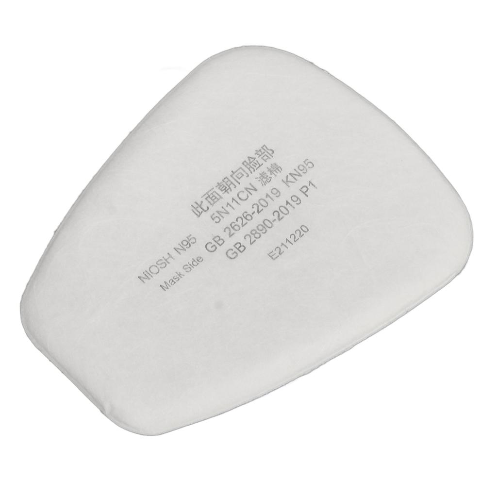 10pcs Bag 5N11CN Dustproof Filter Cotton for 6200 7502 6800 Face Shield
