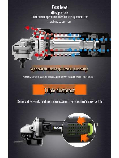 Угловая шлифмашина Wickes Мини-полировщик с регулировкой скорости