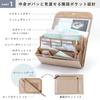 Iroha Publishing nown многофункциональная косметичка NMP-02 мокко-коричневый