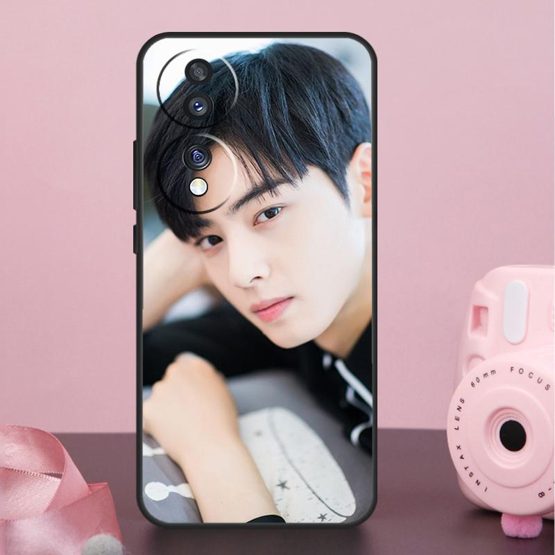 Чехол Cha Eun Woo для Honor 200 400 Pro 50 70 90 X9a X9b X9c X9d X8a X8b X8c Magic 7 Lite 5 6 8 Pro