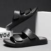 Модные Новые Стильные Тапочки Универсальные Полушлепанцы Мужские Летние Повседневные Туфли Уличные Удобные Пляжные Туфли Мягкая Подошва Шлепанцы Пляжные Сандалии