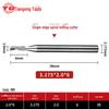 Tiangong 3.175 Engraving Knife: Single-Edged Spiral CNC Milling Cutter Tool Head