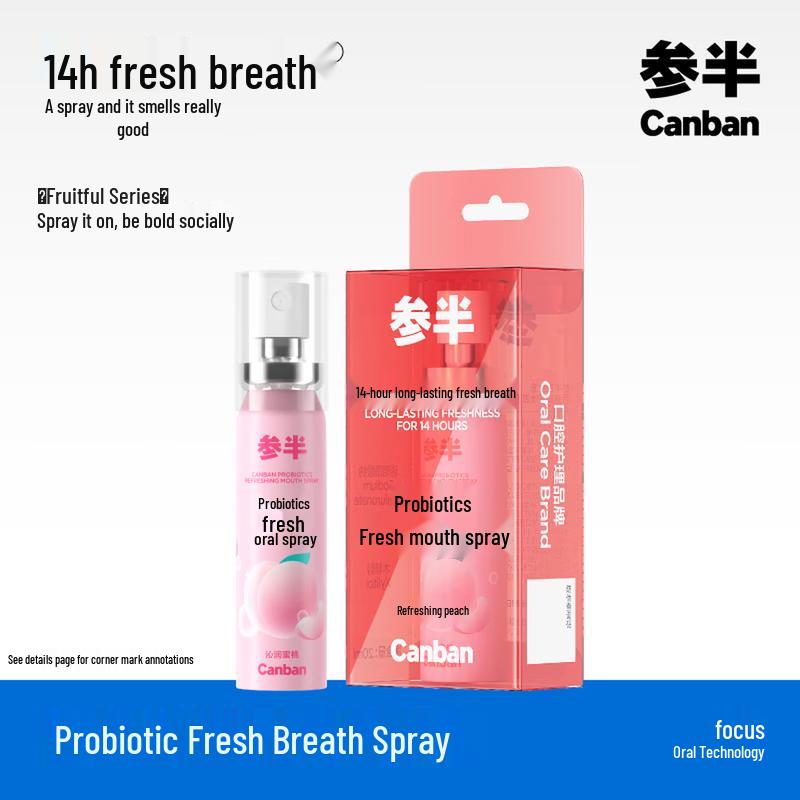 Canban Probiotic Peach Oral Spray