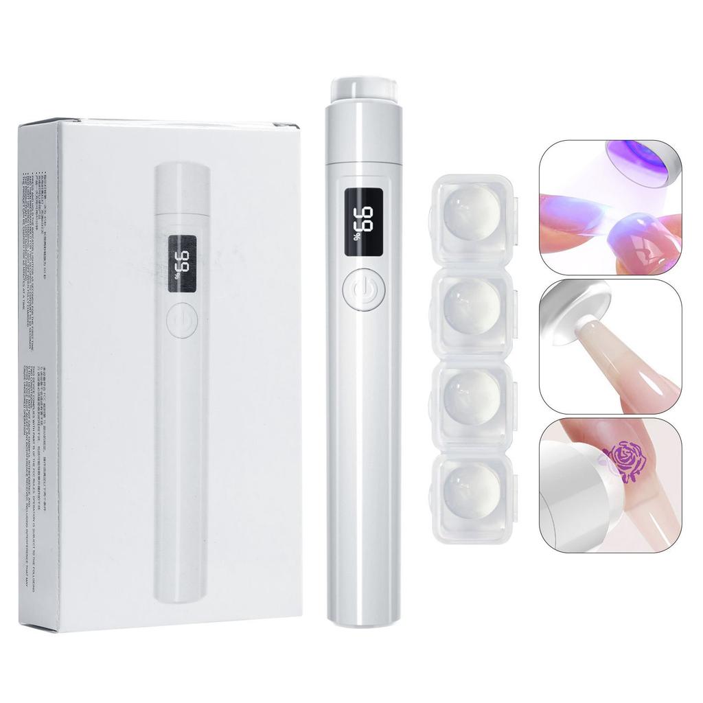 Набор подставок для УФ-ламп для ногтей: Прочная подставка для УФ-лампы, регулируемая на 360°, подставка для УФ-лампы для ногтей, подставка для домашнего салона, маникюра с силиконовым уплотнением