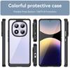 For Xiaomi Redmi Note 14 Pro 4G Case Xiaomi Redmi Note 14 Pro 4G Cover Clear PC TPU Shockproof Cover Xiaomi Redmi Note 14 Pro 4G