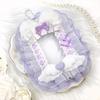 G-Trigger Frill Lace Decorative Trading Card Case, Lavender, Perfect for Oshikatsu Merchandise, Card Case, Card Display, Storage, B8