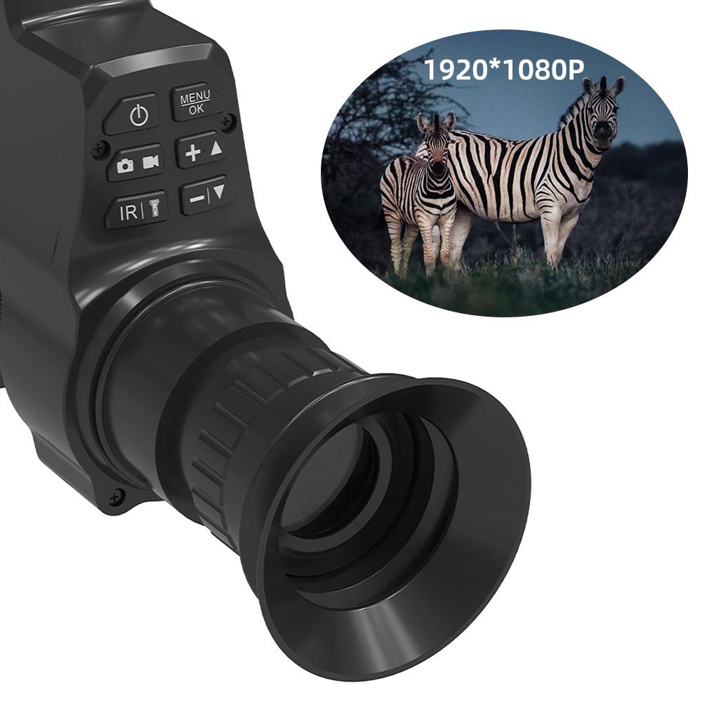 1080P Digital Night Vision Goggles Infrared Night Vision Monocular with  940nm IR Flashlight