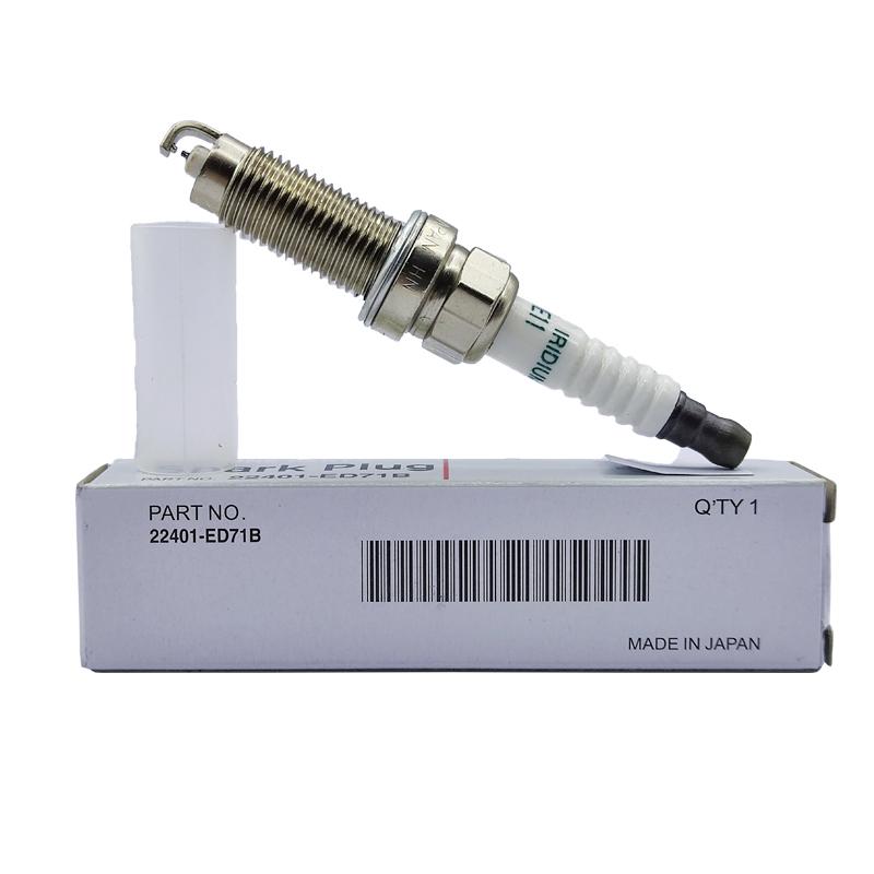 4pcs/lot 22401-ED71B FXE20HE11 Platium Iridium Spark Plug For Nissan Juke Versa Micra Tiida X-Trail DILZKAR6A11 22401ED71B