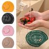 Anti-odor Floor Drain Mat Silicone Kitchen Sink Seal Mat  for Bathroom Hair Collection