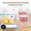 Electric Vacuum Sealer Kit with Sealing Bags 60KPa Strong Suction Kitchen Gadgets Cordless Vacuum Sealing Machine