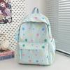 Новый высококачественный, свежий и милый, цветной рюкзак со звездами, рюкзак большой вместимости для старшеклассника