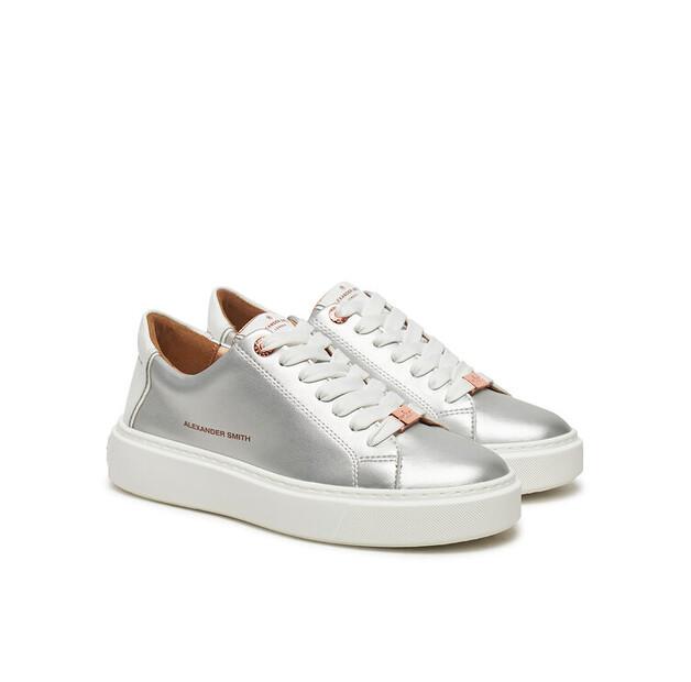 Alexander Smith кроссовки London ALBBLDW серебристый