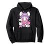 Cute Kokeshi Doll Girl Easter Bunny Hoodie