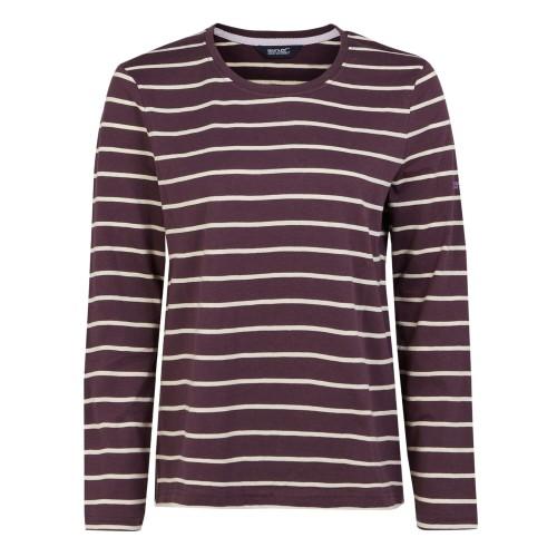 Regatta Женская/дамская футболка Federica II Stripe с длинными рукавами