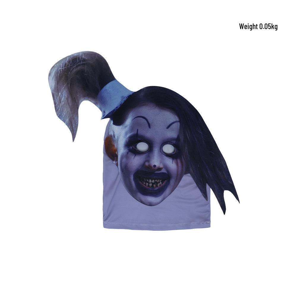 Haunted Clown Halloween Costume: Scary, Bloody Horror Cosplay for Stage and Role Play