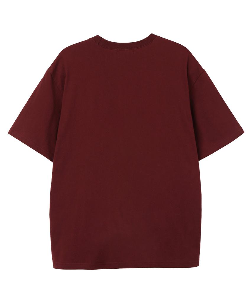 VANNWORKS Mini Confidence Short Sleeve T-Shirt (Vs0134) Burgundy (B Type)
