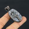 Tree of Life Shungite Gemstone Copper Wire Wrap Handmade Pendant Jewelry Gift For Love