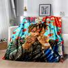 2025 New Style Juice WRLD 999 Legend Rapper Album Blanket,Soft Throw Blanket for Home Bedroom Bed Sofa Travel Cover Kid Gift
