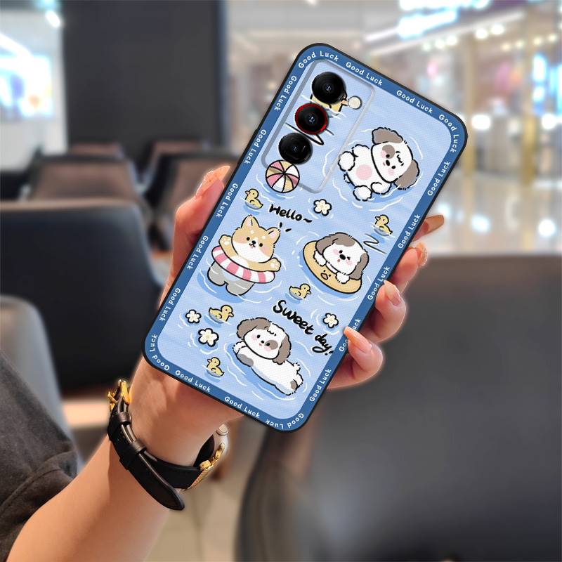 Anti-dust Durable Phone Case For Tecno Camon18 Premier/CH9/CH9N Silicone Soft case Back Cover Cover Cute Fashion Design
