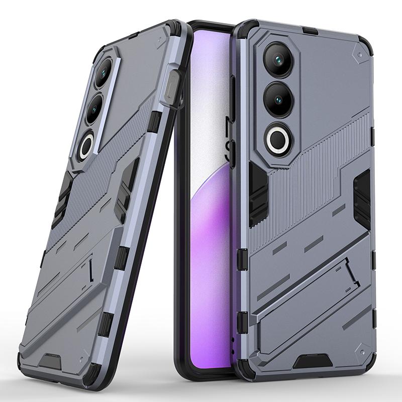 Для OnePlus Ace 3 3V 2 2V Pro Punk Armor противоударный бампер прочный прорезиненный ПК подставка держатель чехол чехол