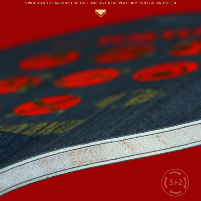 KOKUTAKU TOKYO CARBON Table Tennis Blade Racket Lightweight Fast Attack Loop Offensive Ping Pong Bat Paddle
