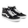 Sk8-Hi Vans Allover Logo — черные кроссовки унисекс True-White VN0A32QGQW7