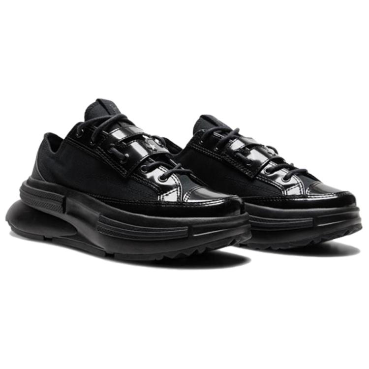 Converse Chuck Taylor Удобные Универсальные Прочные Низкие Повседневные Кроссовки Унисекс Черные A16583C