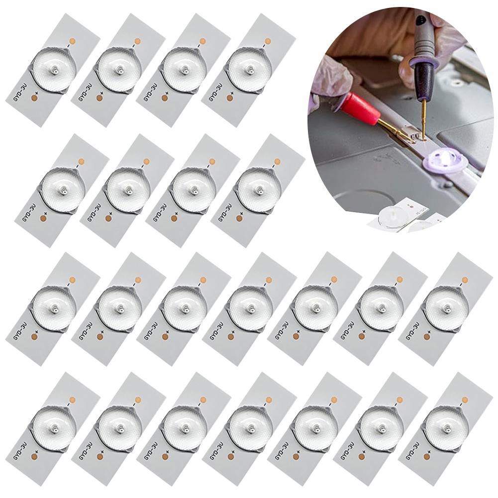 3 В 6 В светодиодные SMD-светильники прочные для 32-65 дюймовых светодиодных телевизоров, ремонт подсветки U