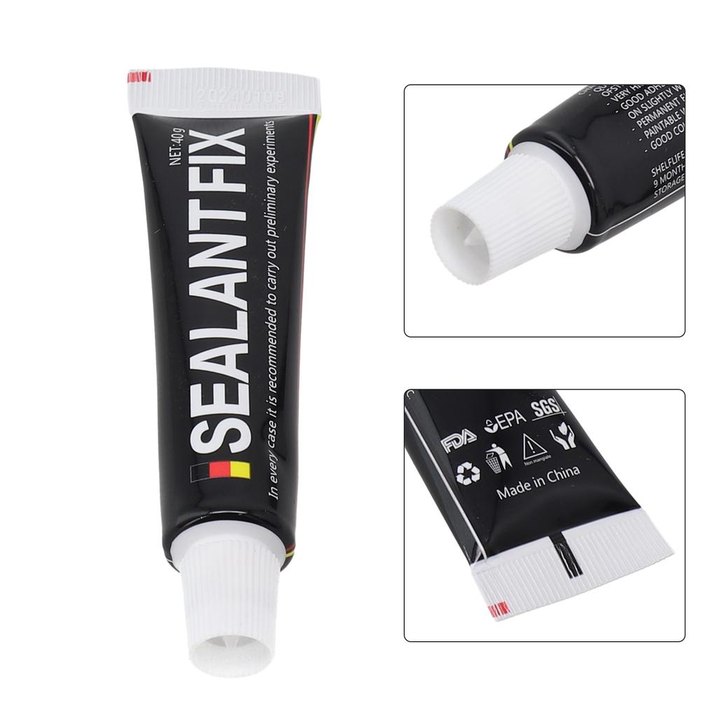 Герметик-клей 12 мл /40 мл фиксирует стекло без пробивного клея