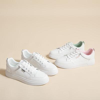 Повседневная весенняя новая студенческая женская обувь универсальные кеды одинарная обувь ins спортивная обувь