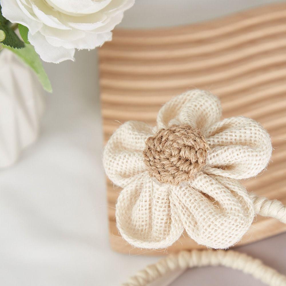 Flower Shape Flower Curtain Ties Handmade Curtain Strap  Curtains Accessories