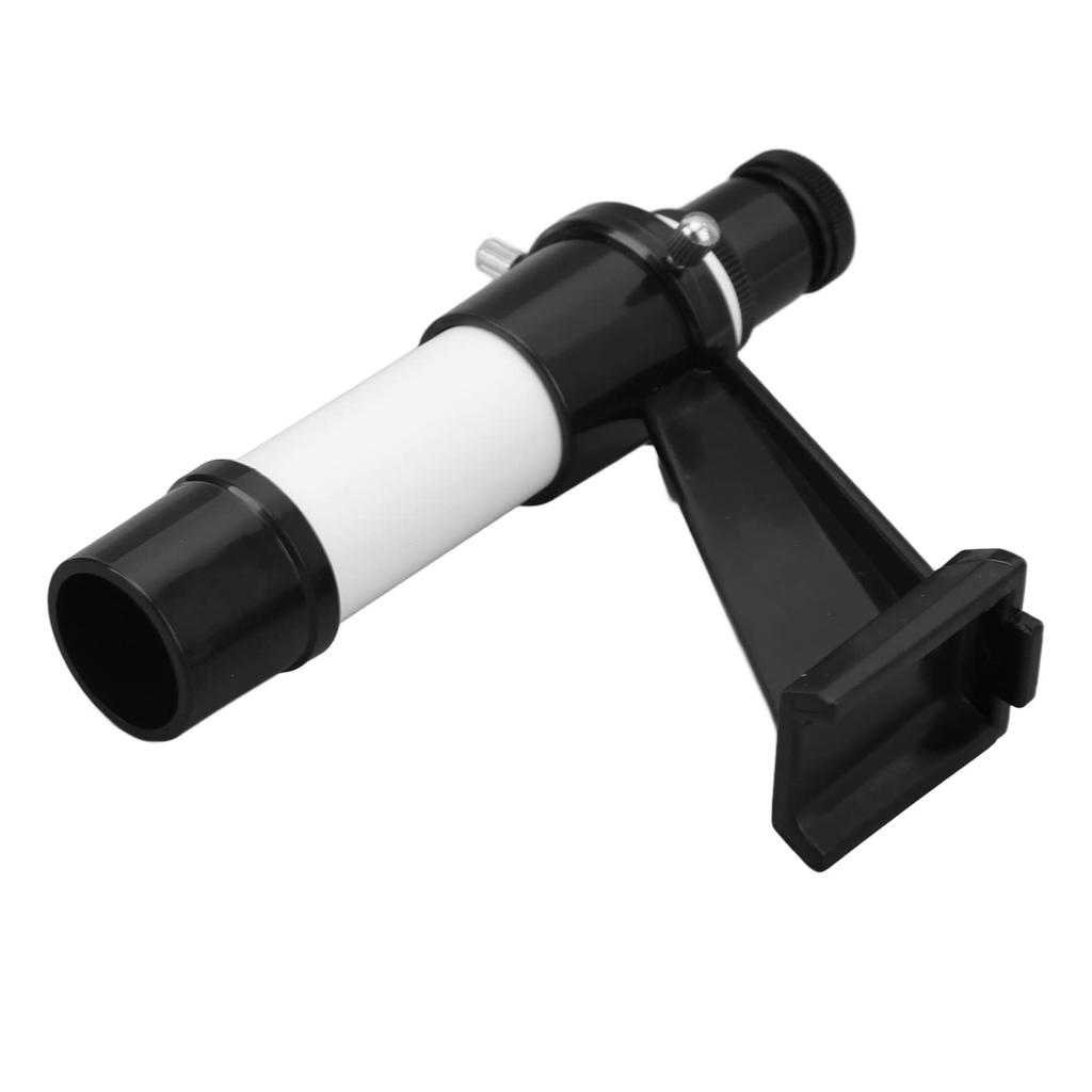 Akozon 5X Astronomical Telescope Finder Scope with Inline Base Stand 5x24 Portable Crosshair Telescope Finder Scope Applied Family
