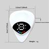1-5PCS Guitar Picks Tuner Guitar Tuner for Acoustic Guitars & Electric Guitars 2-in-1 Digital Electronic Tuner Acoustic Guitar T