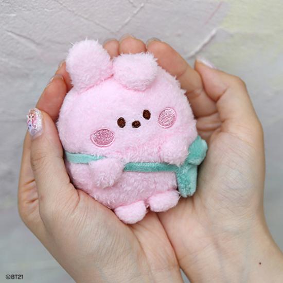 BT21 Брелок-фигурка в виде мини-куклы PONPON-ENJOY ver.