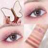 Butterfly Eyeshadow 6 Colors Lucky Koi Pearl Glitter Glitter Matte Earth Color 6 Color Makeup Eyeshadow Palette