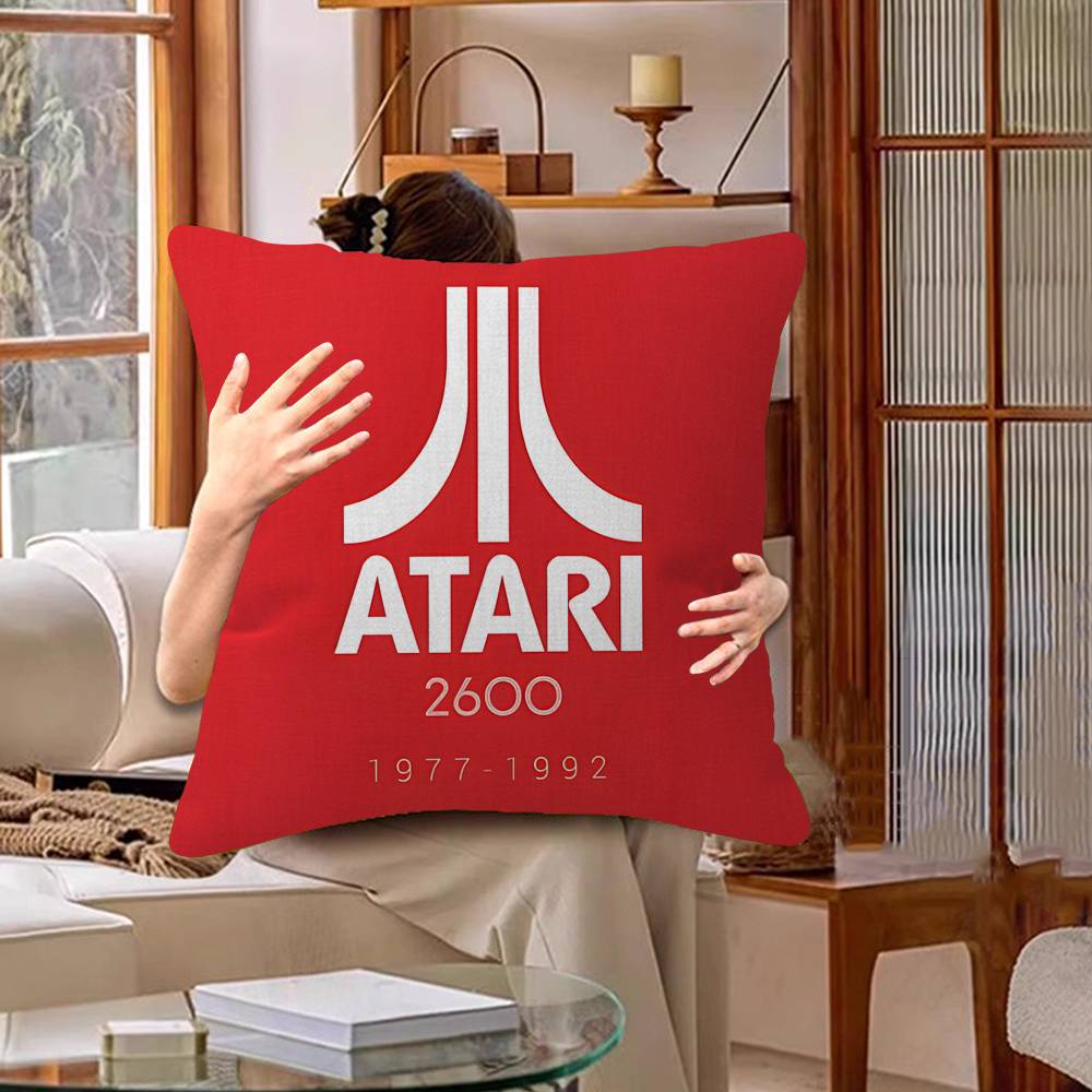 A-Atari Логотип Наволочка Чехол на Подушку Декор Наволочка Печатный Чехол на Подушку для Дивана