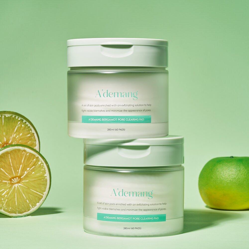 A'demang Bergamot Pore Cleaning Pad 60 подушечек