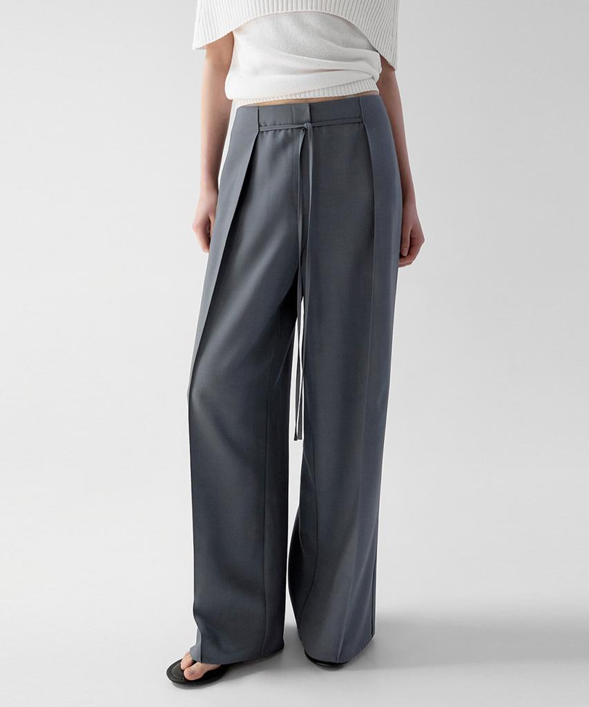 ONE Cool String Slacks_Blue Gray