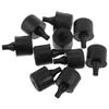 TEHAUX 10pcs Rubber Stopper Engine Cover Cushion Buffer Engine Cover Cushion Bumper Car Buffer