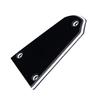 3PCS Plastic Material Electric Guitar Cover Black Color Adjustment Rod Cover  For Guitar